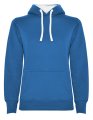 Dames Hoodie Urban Roly SU1068 royal blue-wit